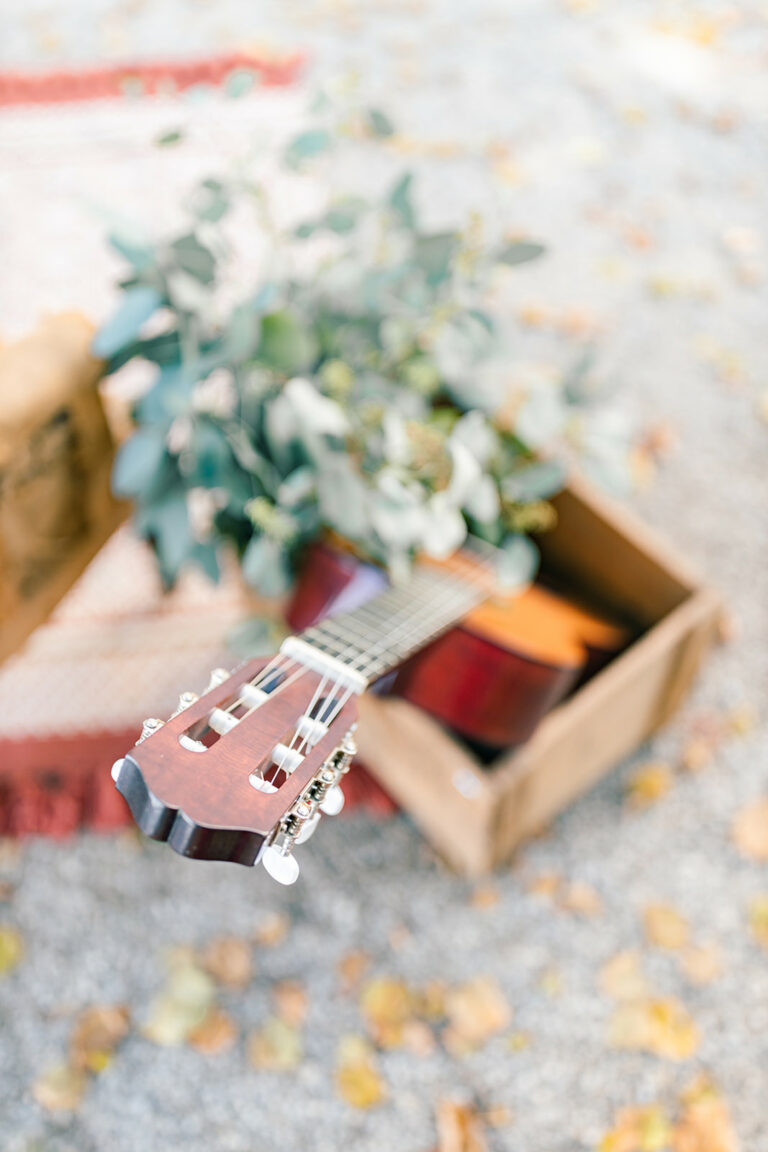 guitare decoration mariage